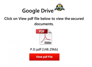 Hacked GMail account PDF attachment